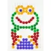 LENA: Mosaik biluțe transparente set creativ 15mm 120 de bucăți
