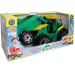 LENA: Tractor uriaş cu remorcă verde/galben 93cm