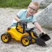 LENA: Vehicul de construcţie galben/negru 67cm