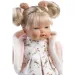 Llorens: Roberta păpușă plânge cu suzetă, în haine roz 33cm