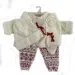 Llorens: set haine de păpușă ursuleț cu pantaloni iepure pentru păpuși de 43cm
