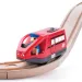 Locomotivă electronică modernă roşie - Woodyland
