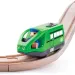 Locomotivă electronică modernă verde - Woodyland