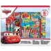 Luna: Cars 30 bucăți set de cretă cerată, marker și autocolante