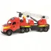 Magic Truck: Camion de pompier cu lămpi fosforescente 81cm - Wader