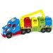 Magic Truck: mașină de gunoi selectivă 80cm - Wader