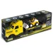 Magic Truck Technic: Camion cu buldozer și lumini 80cm - Wader
