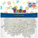 Mărgele albe de decor 50g de 8mm