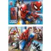 Marvel Spider-Man Supercolor 2 in 1 puzzle 2x60 bucăți - Clementoni