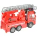 Mașină de pompieri cu coș de ridicare cu efecte de lumină ​și telecomandă RC Scara 1/48 27 MHz 20cm