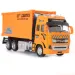 Mașină mare container vehicul cu lumini 1/38