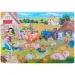 Maxi puzzle cu animale de la fermă - D - Toys