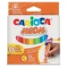 Maxi triunghi neon set cretă cerată 8 bucăți - Carioca