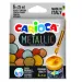 Metallic 6 bucăți set tempera - Carioca