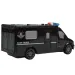 Microbuz care transportă bani cu efecte de lumini telecomandă RC Scara 1/30 20cm