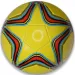 Minge de fotbal din piele artificială cu model stea 22 cm în diferite versiuni