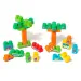Molto: Blocks dino cuburi de construcție 30 bucăți set