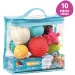 Molto: set 10 bucăți mingi moi