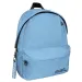Must: Geantă școală rotunjită albastru deschis cu patru compartimente, rucsac 32x17x42cm