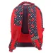 Must: Minnie Mouse albastru închis-roșu rucsac, ghiozdan 32x18x43cm