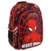 Must: Spider-Man albastru închis-roșu rucsac, ghiozdan 32x18x43cm