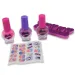 Nail Art: Set manichiura cu valiza, lacuri de unghii si accesorii