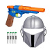 Nerf: Star Wars Mandalorianul mască și pistol cu proiectile din spumă - Hasbro