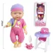 Păpușă cu pijama, scaun și accesorii 29cm