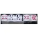 Set de zaruri de 16mm pentru jocurile de Poker - Piatnik