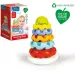 Piramidă inelară realizată 100% din plastic reciclat - Clementoni baby