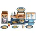 Pizzerie set de joacă cu sunete și lumini 35 bucăți