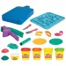 Play-Doh: Little Chef set plastilina cu 5 tuburi de plastilina si accesorii 255g - Hasbro