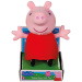 Pluș vorbitor Peppa Pig în rochie roșie 20 cm
