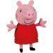 Pluș vorbitor Peppa Pig în rochie roșie 20 cm