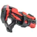 Pro Attack: Pistol electronic cu burete și cartușe 45cm