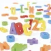 Quercetti: ABC + 123 set magnetic 106 bucăți