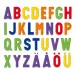 Quercetti: Tabel magnetic cu litere colorate - 48 de bucati 