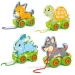 Quercetti: Montessori jucărie animale set 4 bucăți