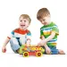 Quercetti: Techno Jumbo vehicule set creativ 76 bucăți
