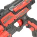 Rattle Belt Track Pro: Armă de burete cu magazie și cartușe cu o rază de tragere de 18 metri