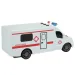 RC Ambulanță cu telecomandă cu efecte luminoase și sonore la scară 1/24 20cm