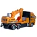 RC Masia de constructie cu telecomanda sau camion cu macara cu lumina in doua versiuni 27MHz 1/36 sc