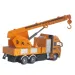 RC Masia de constructie cu telecomanda sau camion cu macara cu lumina in doua versiuni 27MHz 1/36 sc