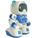 RC robot interactiv dansator porc cu telecomandă și cu efecte de lumina si sunet 20cm