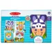 Safari puzzle uriaș din lemn - Melissa &amp; Doug