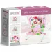Scaun de odihnă muzicală și vibrație culoare pink cu model zebră