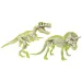 Science&amp;Play: Archeofun T-rex și Triceratops luminează set de arheolog - Clementoni