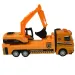 Service Team: Camion de constructie cu lumina si sunet in mai multe versiuni 20cm
