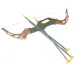 Set arc cu săgeți cu ventuză două variante 66cm