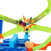 Set autostradă Hot Wheels Stunt Tracks Carnavalul Curbelor - Mattel